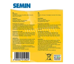 Semin Colle Papier Peint-Colle en Poudre pour Papiers Peints Légers et Lourds , Boite 250 g