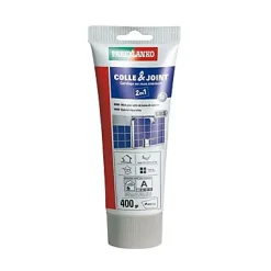 Parexlanko Colle Carrelage-Colle et joint carrelage mur intérieur gris 400 g