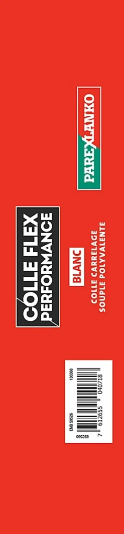 Parexlanko Colle Carrelage-Colle Flex performance Blanc tous type de carreaux 25Kg