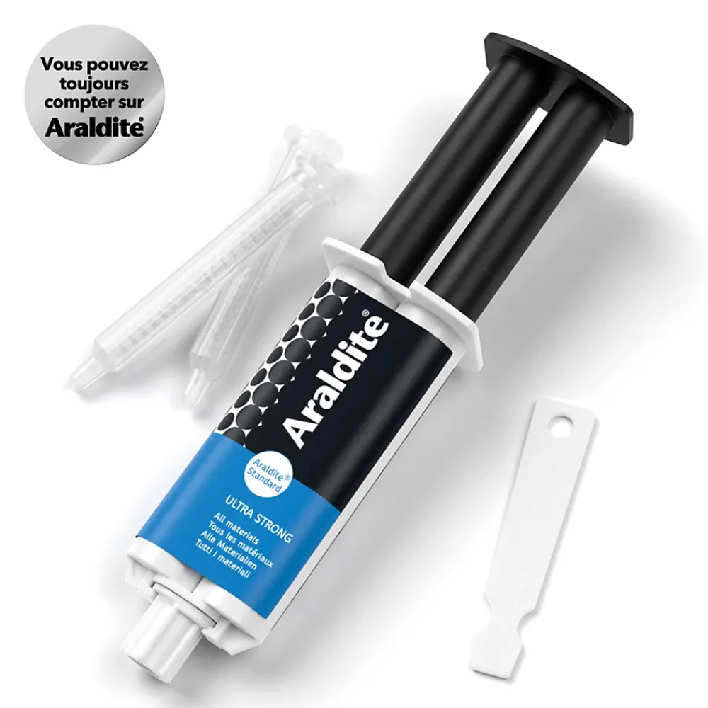 Araldite Colle-Colle haute performance epoxy à prise progressive Standard 24 ml