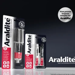 Araldite Colle haute performance epoxy à prise rapide matériaux 24 ml