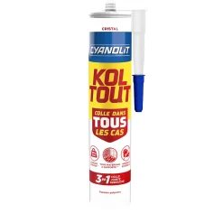 Cyanolit Colle-Colle Koltout Transparente cartouche 290 ml