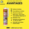 UHU Colle mastic extra forte express invisible 300g