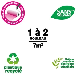 Quelyd Colle papier peint pâte avec indicateur coloré 1kg