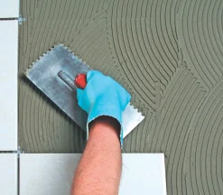 Semin Colle Carrelage-Colle pour Carrelage Haute Performance Kedofix , Prêt à l'emploi, Intérieur/extérieur, seau de 5 kg