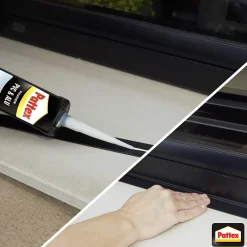 Pattex Colle pour fixation sur PVC et alu cartouche 450g