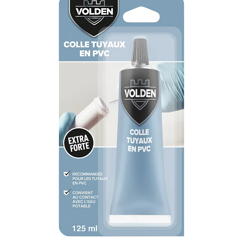 Volden Colle|Colle Pour Pvc-Colle pour tuyau de PVC 125 ml