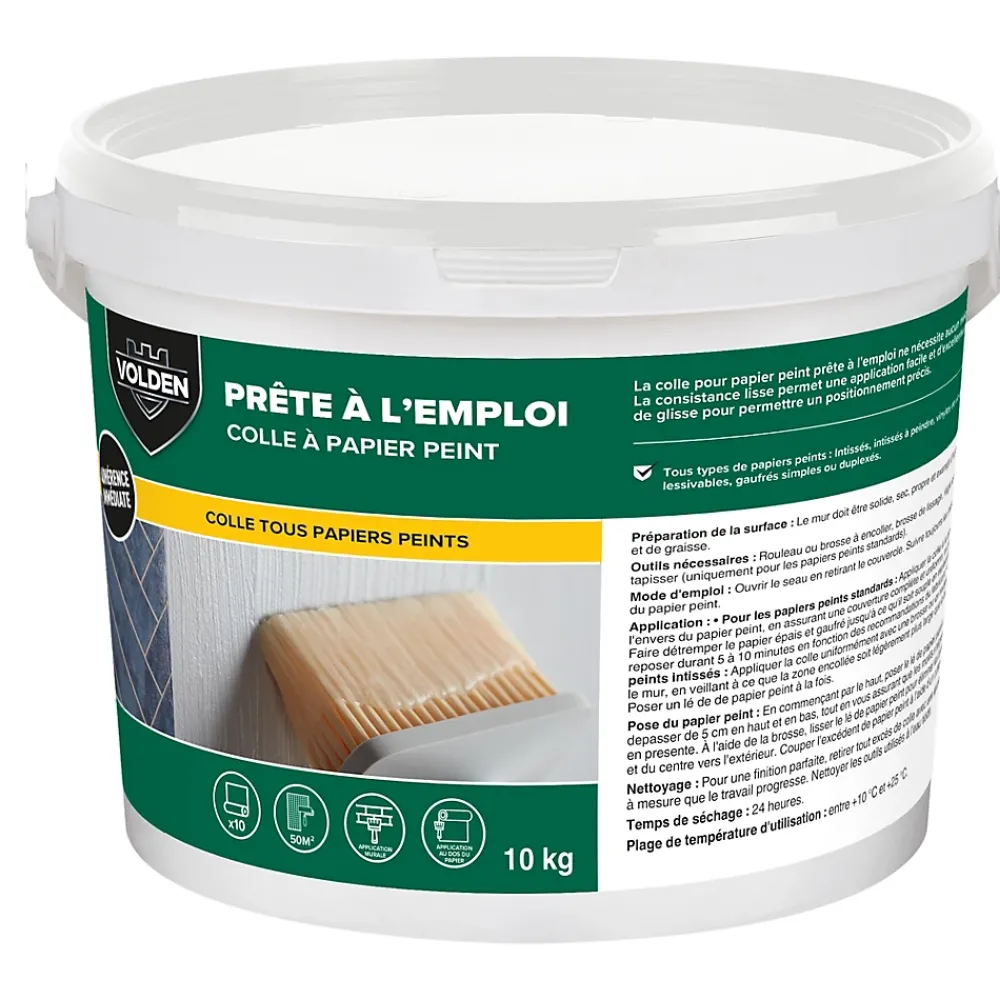 Volden Colle pâte pour papier peint 10kg
