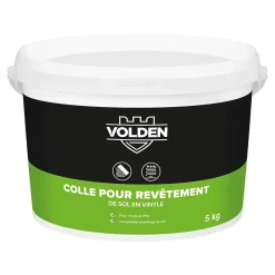 Volden Colle Et Adhésif Sol Lino Pvc|Colle Papier Peint-Colle pâte pour sol vinyle 5kg