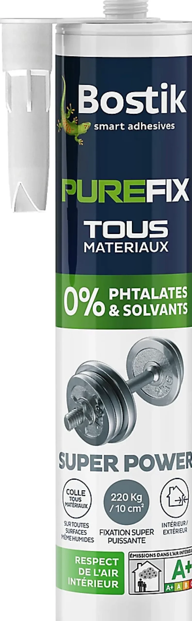 Bostik Colle Purefix tous travaux Super Power 290 ml
