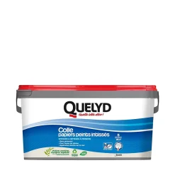 Quelyd Colle Papier Peint-Colle pour papier peint intissé doseur intégré 3kg