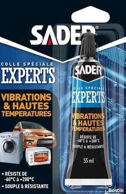Sader Colle Vibrations et Hautes Températures Tube 55 ml