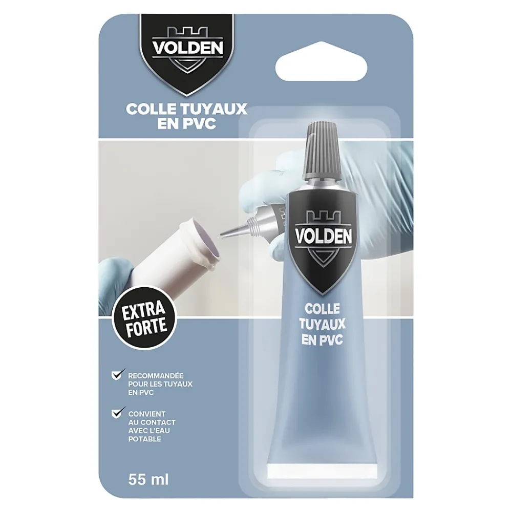 Volden Colle spécial tuyaux PVC par solvant 55 ml