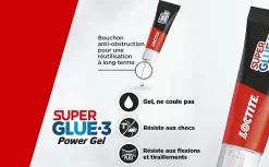 Loctite Colle Superglue-3 Power Gel 3g