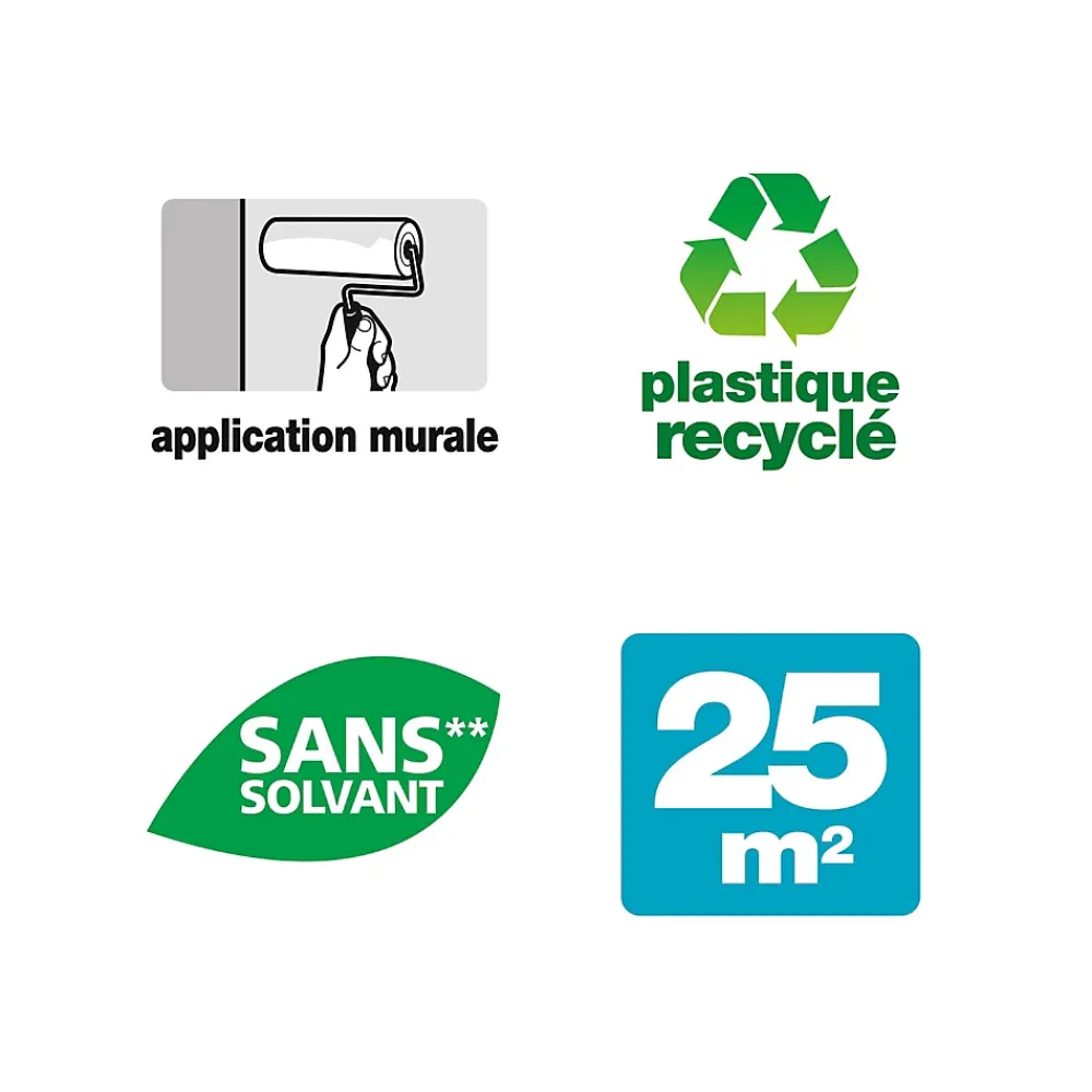 Quelyd Colle toile de verre pâte avec indicateur coloré 5kg