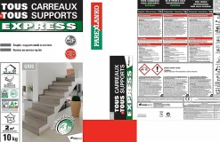 Parexlanko Colle Carrelage-Colle tous carreaux tous supports Express 10 kg