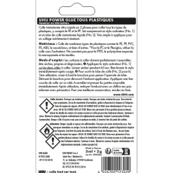 UHU Colle Power glue tous plastiques format gel