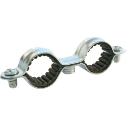 Somatherm for you Collier De Serrage-Collier de fixation double isophonique pour tube Ø16 mm, lot de 2