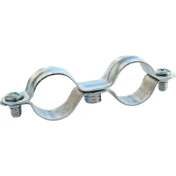 Somatherm for you Collier de fixation double pour tube Ø14 mm, lot de 10
