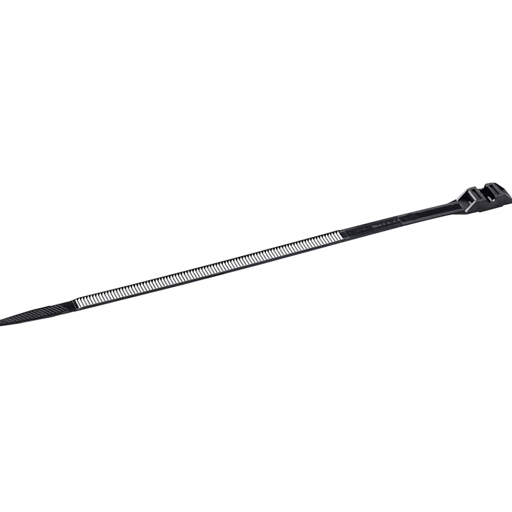 Schneider Electric Fixation Et Raccordement Du Câble-Collier de serrage en nylon 9 x 370 mm noir, lot de 100