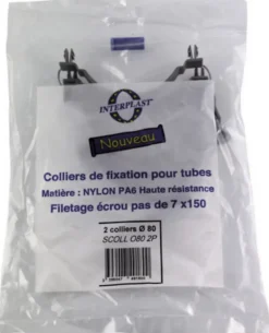 Fitt Collier de supportage pour conduite ø 80 mm , lot de 2
