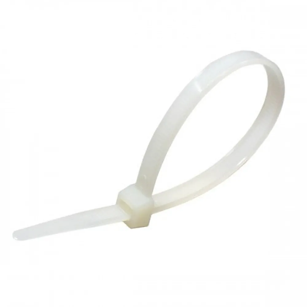 Velamp Colliers de fixation en nylon. Blancs. 4,8x300 - 100pces