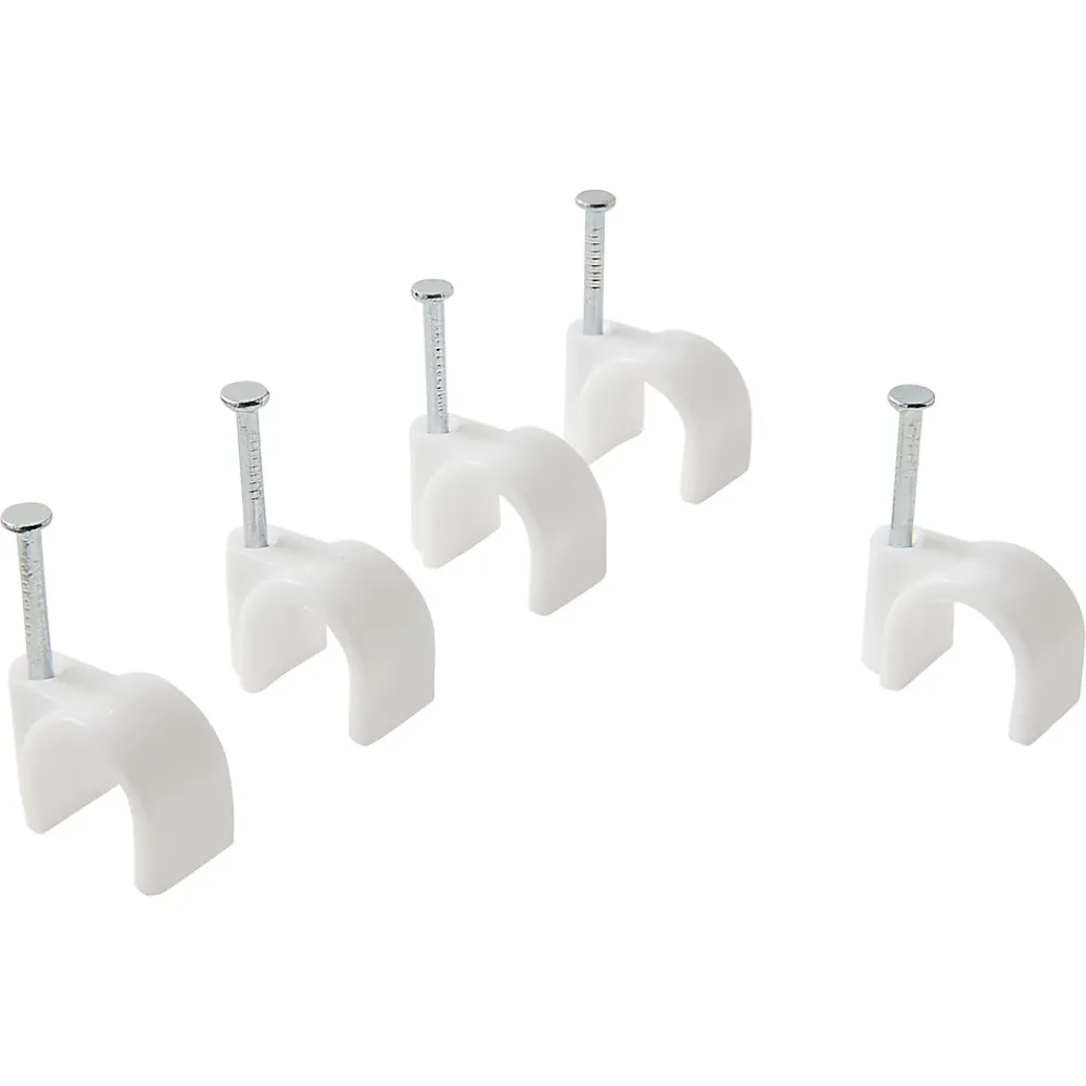 Diall 100 colliers de serrage en nylon ø 10 à 11 mm blanc