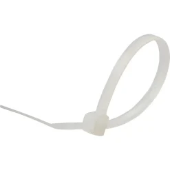Diall 100 colliers de serrage en nylon 2,5 x 100 mm transparent