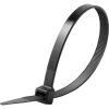 Diall Fixation Et Raccordement Du Câble-100 colliers de serrage en nylon 9 x 300 mm noir