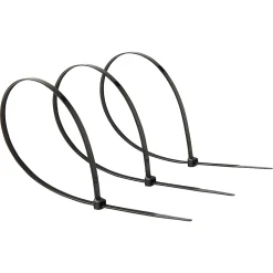 Diall 50 colliers de serrage en nylon 4,8 x 350 mm Noir
