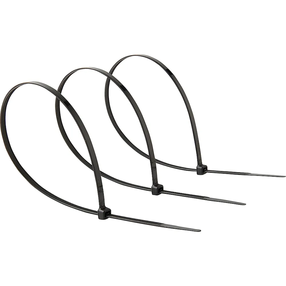 Diall 50 colliers de serrage en nylon 4,8 x 350 mm Noir