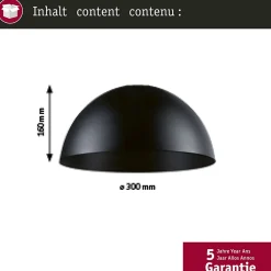 Paulmann Colonne de prises Rio Horloge de programmation IP44 Anthracite