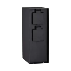 Paulmann Colonne de prises Rio Horloge de programmation IP44 Anthracite