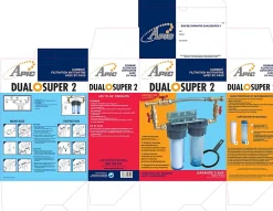 Apic Combiné anti tartre Dualofiltre Super 2 + accessoires + Bypass