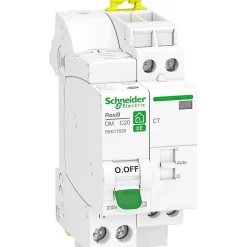 Schneider Electric Combiné disjoncteur + contacteur courbe C phase + neutre 20A Resi9 XE