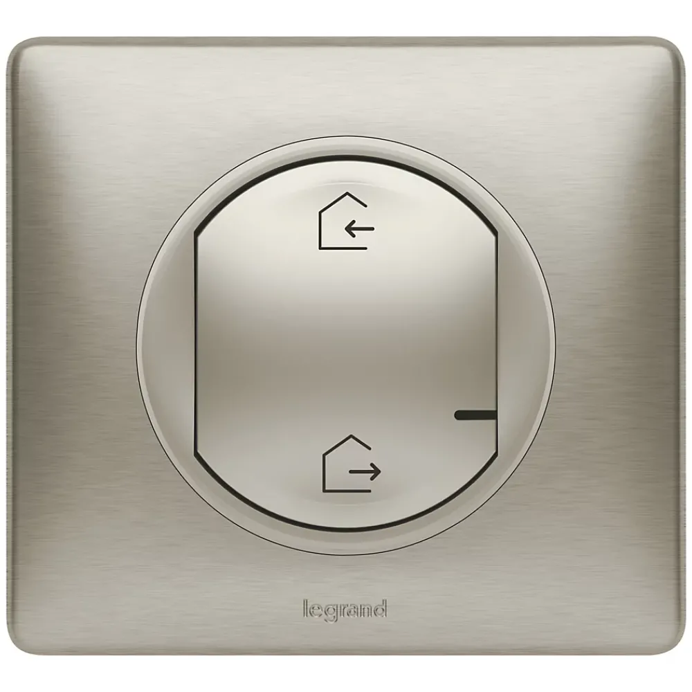 Legrand Commande générale sans fil Départ/Arrivée pour installation connectée Céliane with Netatmo titane