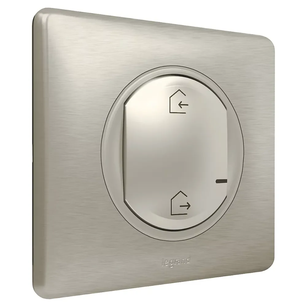 Legrand Commande générale sans fil Départ/Arrivée pour installation connectée Céliane with Netatmo titane