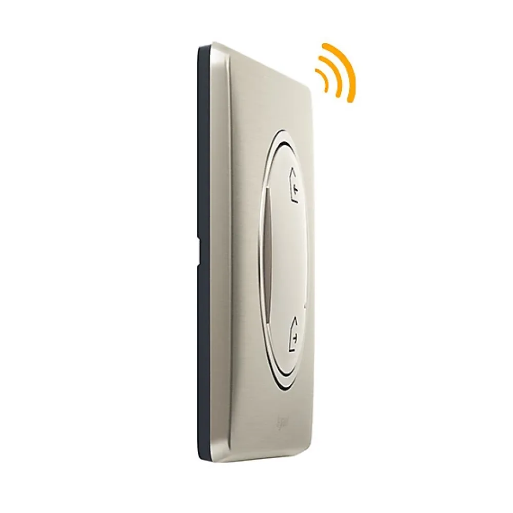 Legrand Commande générale sans fil Départ/Arrivée pour installation connectée Céliane with Netatmo titane