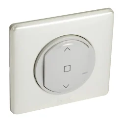 Legrand Interrupteur Encastrable-Commande sans fil pour interrupteur filaire de volet roulant connecté Céliane with Netatmo titane