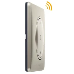 Legrand Interrupteur Encastrable-Commande sans fil pour interrupteur filaire de volet roulant connecté Céliane with Netatmo titane