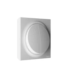 Fontini Interrupteur En Saillie-Commande volet roulant Neo Evo blanc