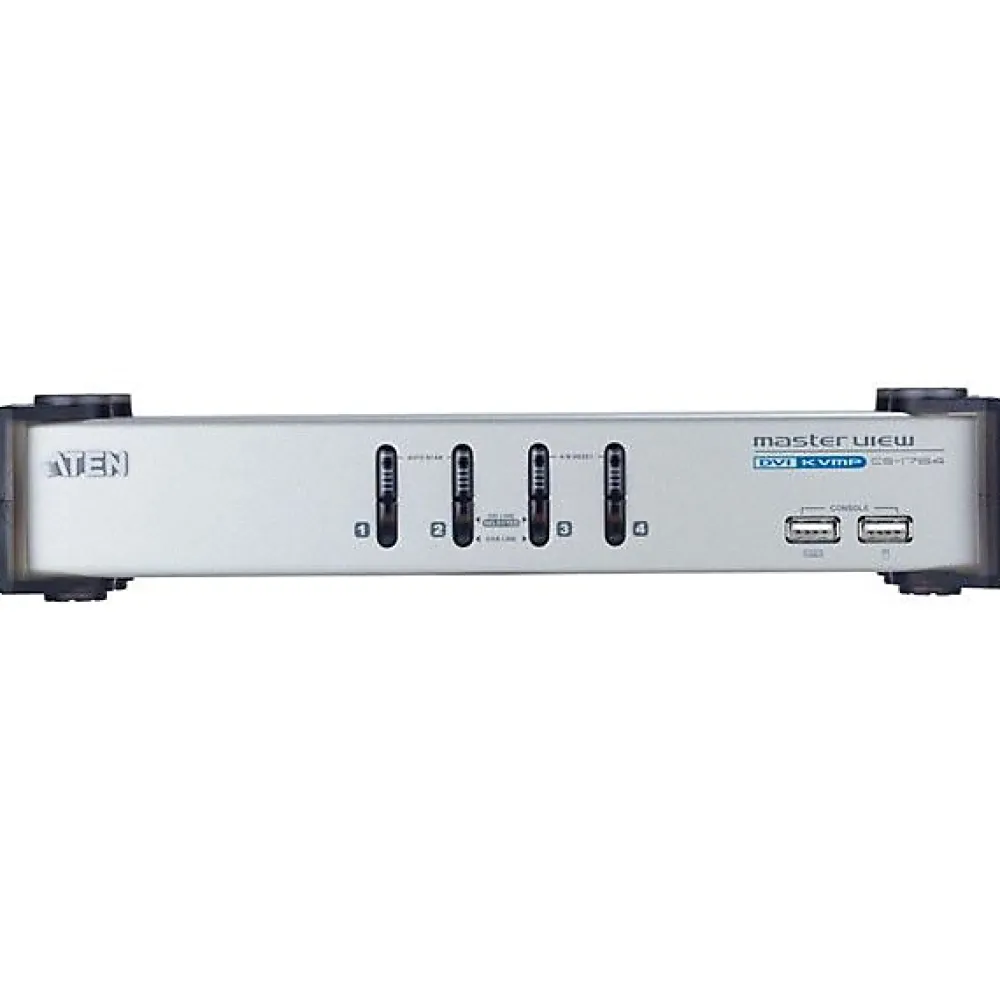 Aten Commutateur KVM DVI 4 ordinateurs