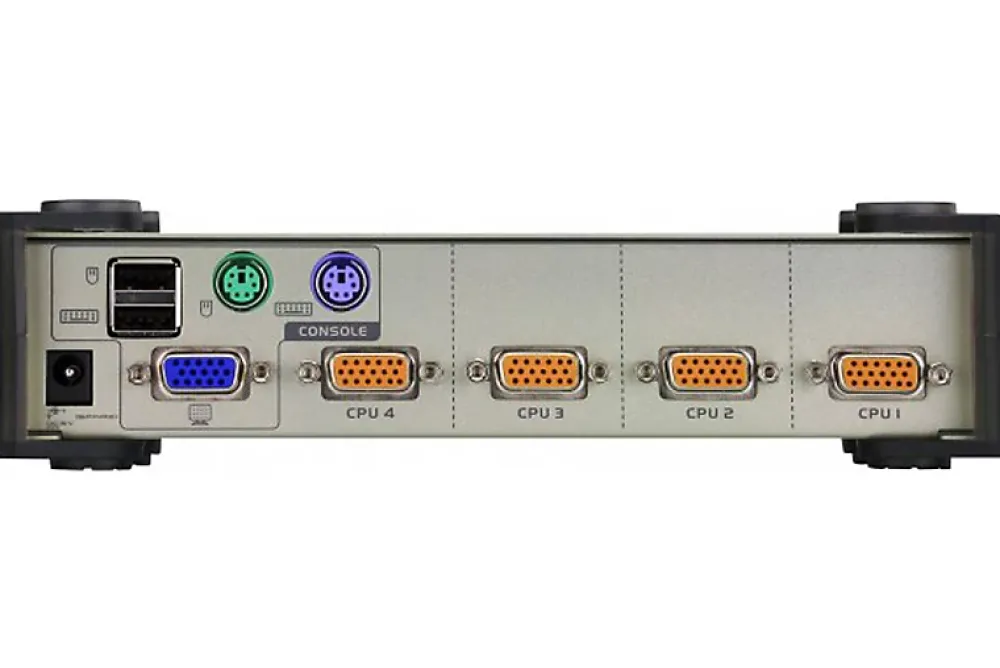 Aten Câble Et Connectique Tv-Commutateur KVM VGA 4 ordinateurs