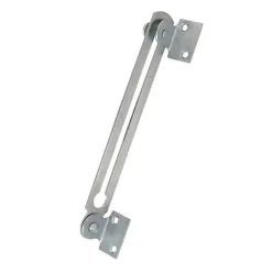Diall 2 compas coulisseaux avec arrêt relevable L. 200 mm