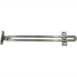 Diall Compas, Coulisse Et Coulisseau-2 Compas coulisseaux à glissière droite/gauche acier nickelé L.200 mm x l.17 mm