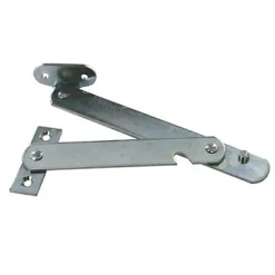 Diall Compas, Coulisse Et Coulisseau-2 compas pied Acier zingué L. 200 mm x l. 20 x EP. 2