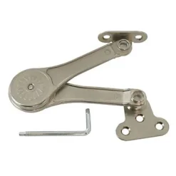 Diall Compas, Coulisse Et Coulisseau-Compas polyvalent Droite/Gauche Zamak L. 200 mm