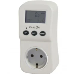 Chacon Prise Étanche-Compteur consommation Ecowatt 550 Schuko -