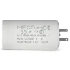Allotech Condensateur MECO 5,5 µF universel (CMI4 1604) fond plat et cosses pour moteur de store et électroménager