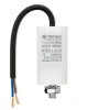 Tecnid Condensateur de démarrage pour moteurs électriques, 450V, capacité : 2,5 microfarad, avec câble de 15cm